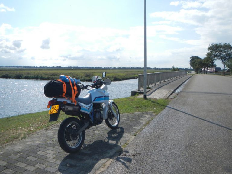 Met de motor naar de Veluwe
